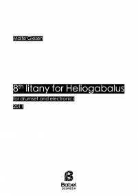 8th litany for Heliogabalus